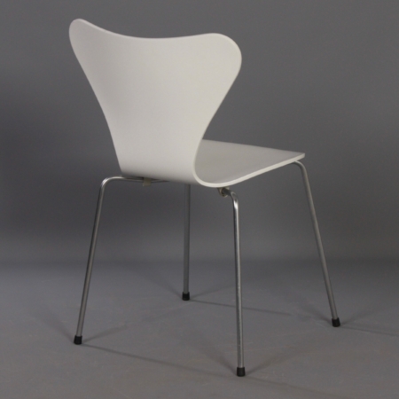 Witte Vlinderstoelen van Arne Jacobsen voor Fritz Hansen, 2008 | Set van 4