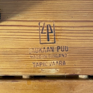 Vroege Pirkka Stoelen van Ilmari Tapiovaara voor Laukaan Puu, 1950s | Set van 3