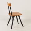 Vroege Pirkka Stoelen van Ilmari Tapiovaara voor Laukaan Puu, 1950s | Set van 3
