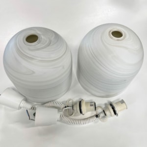 Set Hanglampen van Peill &amp; Putzler, 1980s