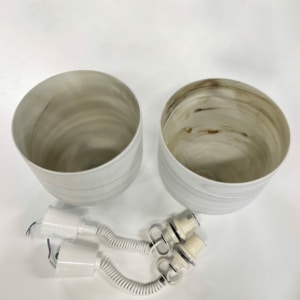 Set Hanglampen van Peill &amp; Putzler, 1980s