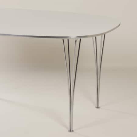 Super Elliptical Eettafel van Piet Hein en Bruno Mathsson voor Fritz Hansen, 1970s