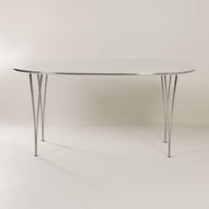 Super Elliptical Eettafel van Piet Hein en Bruno Mathsson voor Fritz Hansen, 1970s