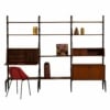 Teak Wandmeubel van Louis van Teeffelen voor Wébé, 1960s