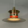Deense Hanglamp van Bent Nordsted voor Lyskaer Belysning, 1970s