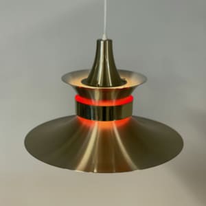 Deense Hanglamp van Bent Nordsted voor Lyskaer Belysning, 1970s