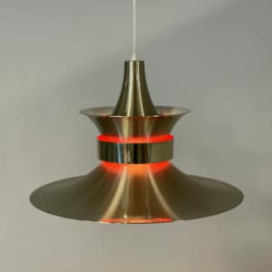 Deense Hanglamp van Bent Nordsted voor Lyskaer Belysning, 1970s