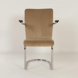 Fauteuil van Toon de Wit voor De Wit, 1940s &#8211; Nieuwe Beige Rib