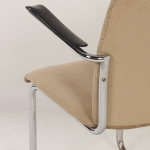 Fauteuil van Toon de Wit voor De Wit, 1940s &#8211; Nieuwe Beige Rib