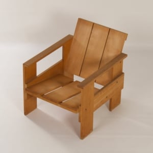 Kratstoel van Gerrit Rietveld voor Cassina, 1980s