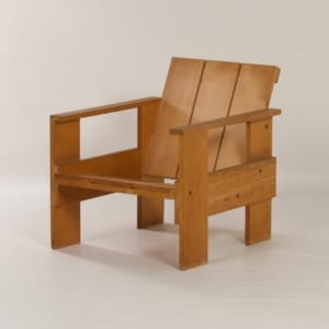 Kratstoel van Gerrit Rietveld voor Cassina, 1980s