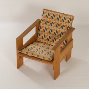 Kratstoel van Gerrit Rietveld voor Cassina, 1980s
