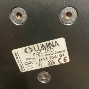 Tafellamp ZED van Tommaso Cimini voor Lumina, 1990s