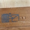 Krat Tafel van Gerrit Rietveld voor Cassina, 1980s