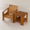 Krat Tafel van Gerrit Rietveld voor Cassina, 1980s