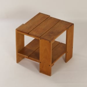 Krat Tafel van Gerrit Rietveld voor Cassina, 1980s