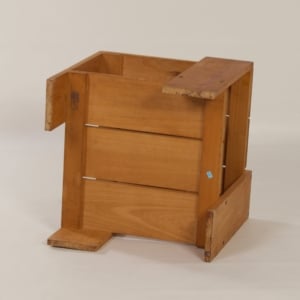 Krat Tafel van Gerrit Rietveld voor Cassina, 1980s