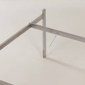 PK61 Salontafel van Poul Kjaerholm voor E. Kold Christensen, 1950s