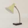 Gele Vintage Bureaulamp Model 11 van Hala, 1960s