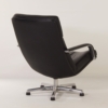 Zwarte F154 Fauteuils van Geoffrey Harcourt voor Artifort, 1980s | Set van 2 Leer