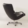 Zwarte F154 Fauteuils van Geoffrey Harcourt voor Artifort, 1980s | Set van 2 Leer