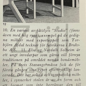 Vintage Drie-zits Bank van Torbjorn Afdal voor Bruksbo, 1960s