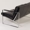 Bankje van Preben Fabricius voor Walter Knoll, 1990s &#8211; Zwart Leer