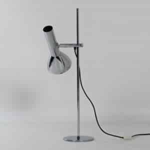 Chromen Tafellamp van Hustadt Leuchten, 1970s