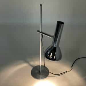 Chromen Tafellamp van Hustadt Leuchten, 1970s