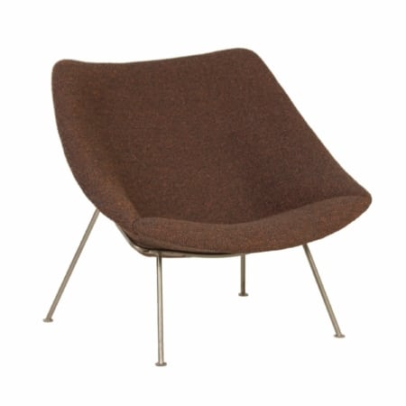 Oyster Fauteuil 156 van Pierre Paulin voor Artifort, 1960s - Nieuwe Ploegstof
