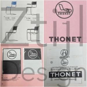 S43 Buisstoel van Mart Stam voor Thonet, 1930s &#8211; Gemerkt