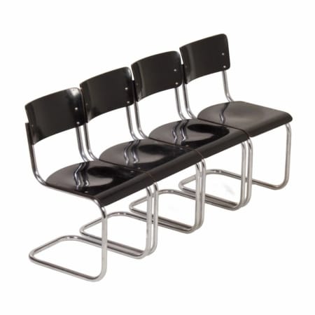 S43 Buisstoelen van Mart Stam voor Thonet, 1930s - Set van 4