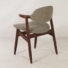 Teakhouten Koehoorn Stoel voor Hulmefa, 1960s
