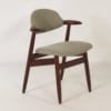 Teakhouten Koehoorn Stoel voor Hulmefa, 1960s