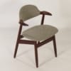 Teakhouten Koehoorn Stoel voor Hulmefa, 1960s