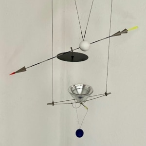 Kunstwerk &amp; Lichtsculptuur &#8220;Ilo Ilu&#8221; van Ingo Maurer en Ontwerp Team, 1980s