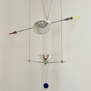 Kunstwerk &amp; Lichtsculptuur &#8220;Ilo Ilu&#8221; van Ingo Maurer en Ontwerp Team, 1980s