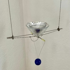 Kunstwerk &amp; Lichtsculptuur &#8220;Ilo Ilu&#8221; van Ingo Maurer en Ontwerp Team, 1980s
