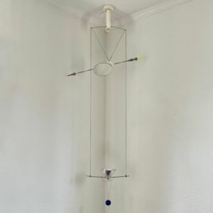 Kunstwerk &amp; Lichtsculptuur &#8220;Ilo Ilu&#8221; van Ingo Maurer en Ontwerp Team, 1980s
