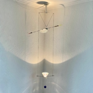 Kunstwerk &amp; Lichtsculptuur &#8220;Ilo Ilu&#8221; van Ingo Maurer en Ontwerp Team, 1980s