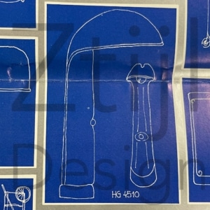 Alba Vloerlamp van Sergio Brazzoli &#038; Ermanno Lampa voor Harvey Guzzini, 1970s