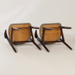 Vintage Koehoorn Stoelen voor Hulmefa, 1960s &#8211; Set van Twee