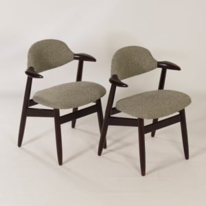Vintage Koehoorn Stoelen voor Hulmefa, 1960s &#8211; Set van Twee