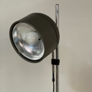 Bruine Vloerlamp van Arnold Berges voor Staff Leuchten, 1970s