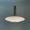 Zweedse Hanglamp van Messing en Perspex van Asea, 1960s