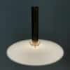 Zweedse Hanglamp van Messing en Perspex van Asea, 1960s
