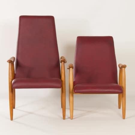 Set Fauteuils van Louis van Teeffelen voor Webe, 1960s