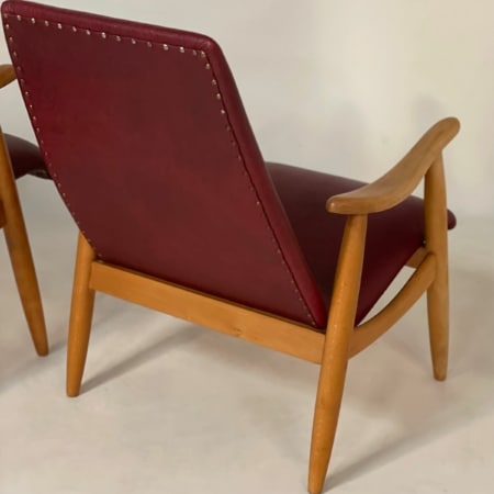 Set Fauteuils van Louis van Teeffelen voor Webe, 1960s