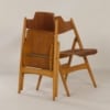 Houten Klapstoel SE 18 van Egon Eiermann voor Wilde + Spieth, 1960s | Beukenhout + Teak