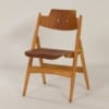 Houten Klapstoel SE 18 van Egon Eiermann voor Wilde + Spieth, 1960s | Beukenhout + Teak